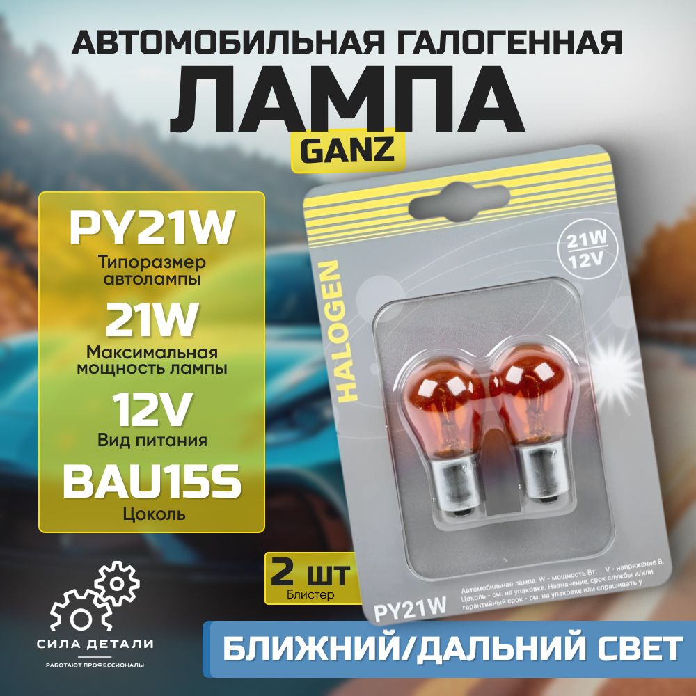 Лампа автомобильная GANZ GIP06072 — GIP06072