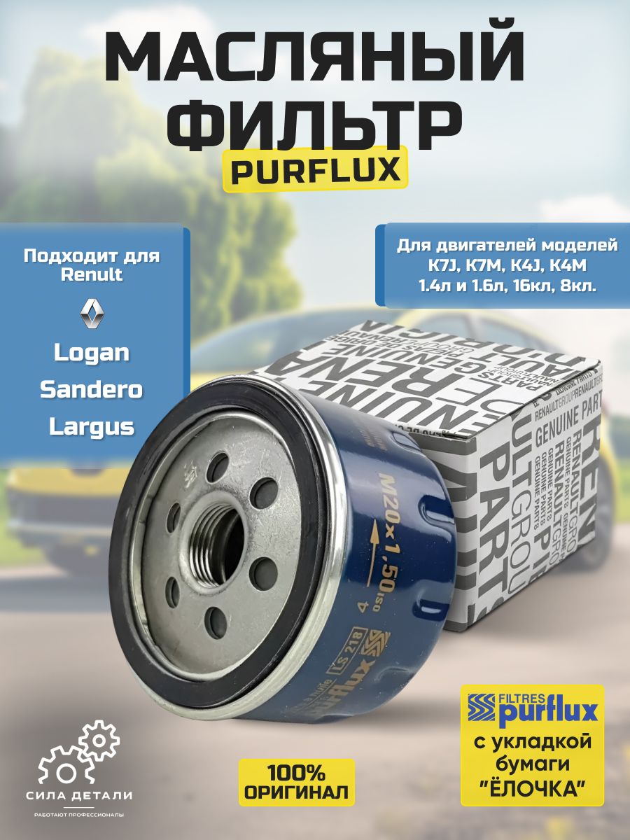 Масляный фильтр Renault 7700274177 — 7700274177