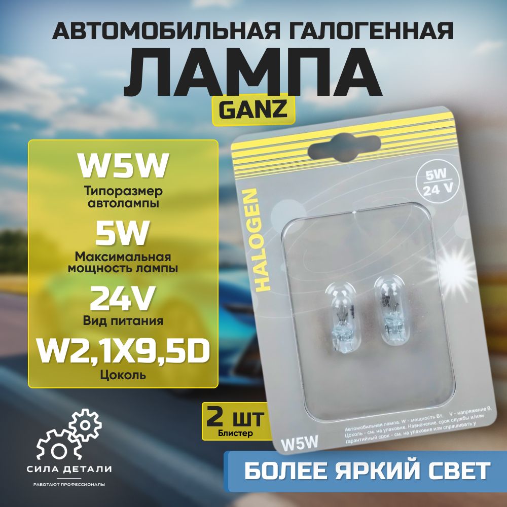 Лампа автомобильная GANZ GIP06066 — GIP06066