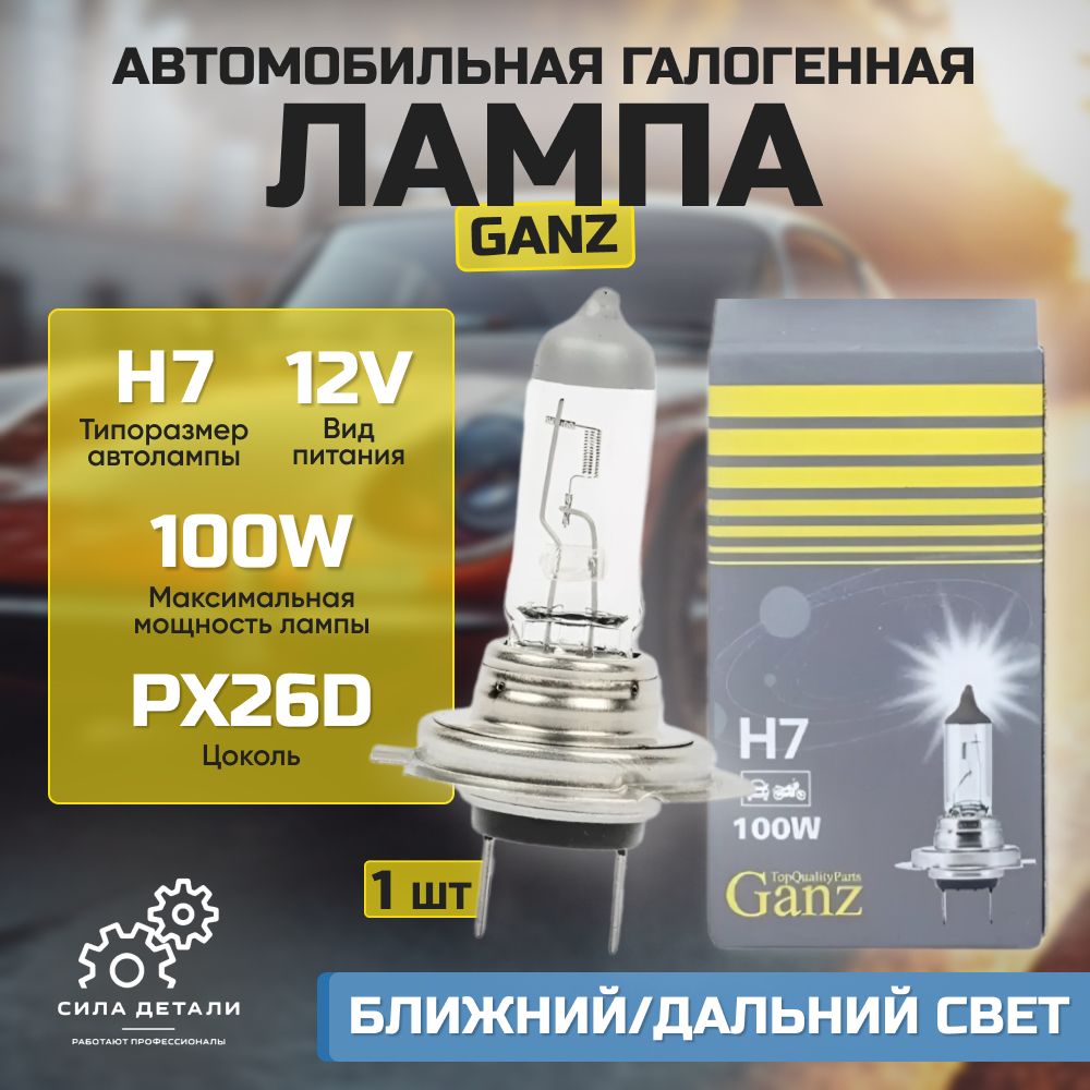 Лампа автомобильная GANZ GIP06014 — GIP06014