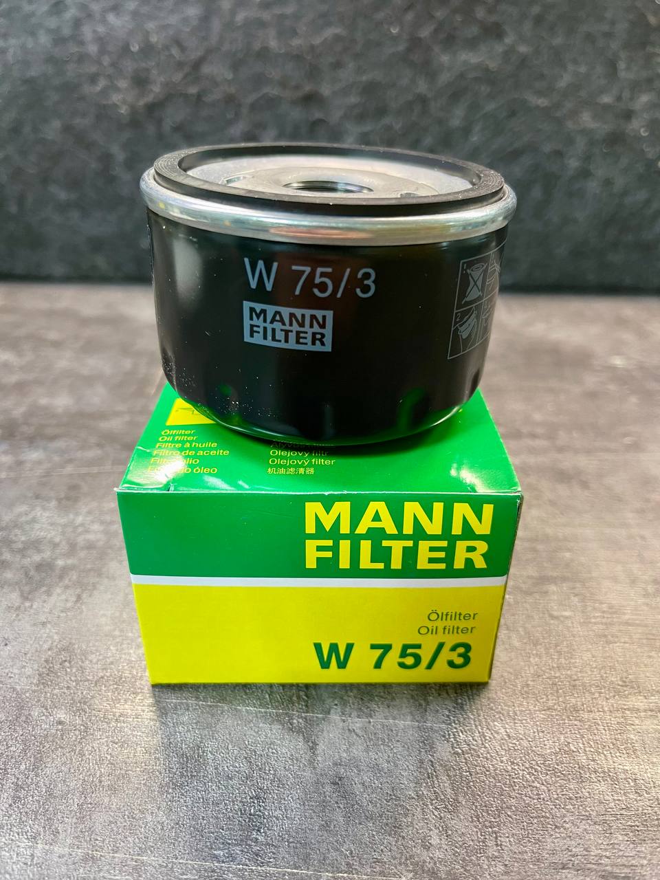 Масляный фильтр MANN-FILTER W 75/3 — W 75/3
