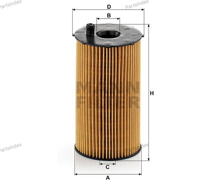 Масляный фильтр MANN-FILTER HU 934/1 x — HU 934/1 x