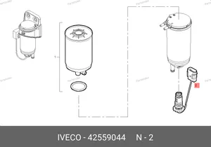 Фильтр Iveco Daily 42559044 IVECO — 42559044