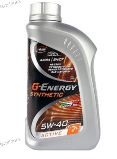 Масло моторное G-Energy Active 5W-40 SN/CF 1L (SollersT6/T8 бензин) — RIXX 253142409 — 253142409