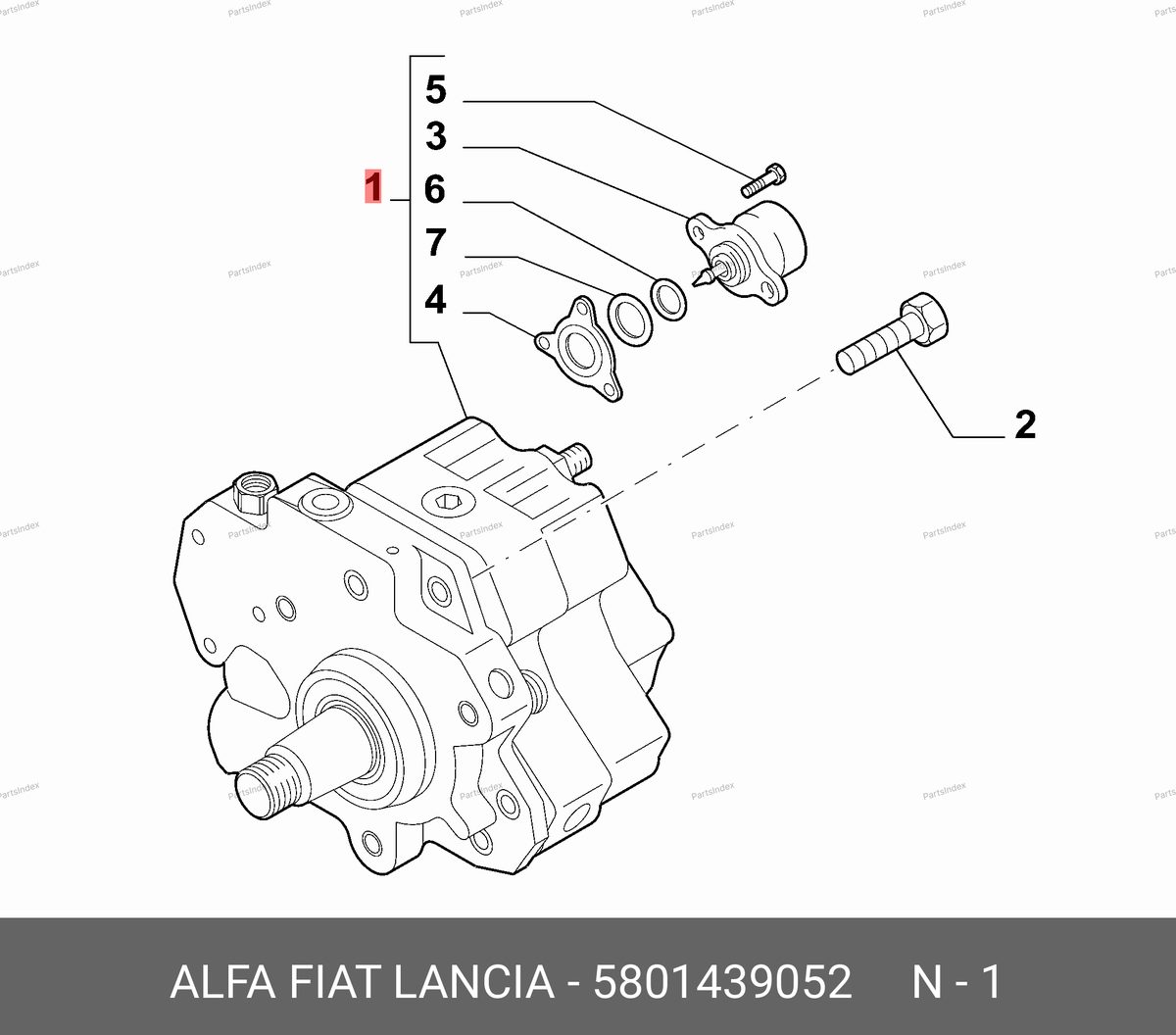 ТНВД (Fiat 250) — 5801439052 — 5801439052