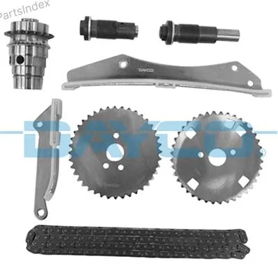 Цепь ГРМ длинная (к-т со звездочками и успокоителями, евро 5) KTC1084 DAYCO — KTC1084