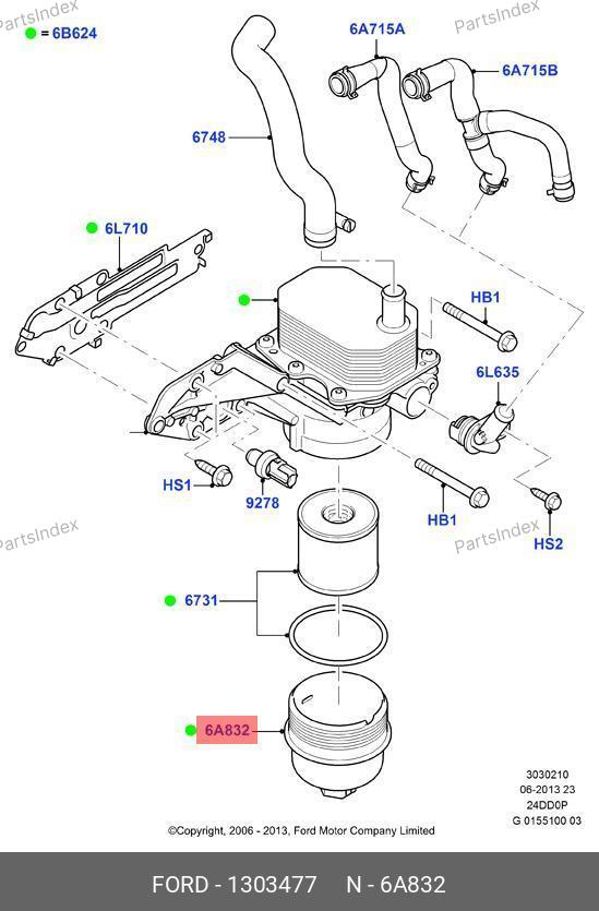 Фильтр BSG 30-141-002 1303477 — 30-141-002 1303477