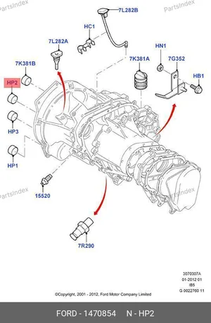 Заглушка блока М18 мм 2,2-2,4 W528005S446/1470854 JMC — 1470854/