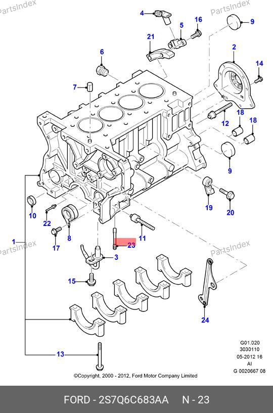 Фильтр FORD 2S7Q 6C683 AA — 2S7Q 6C683 AA