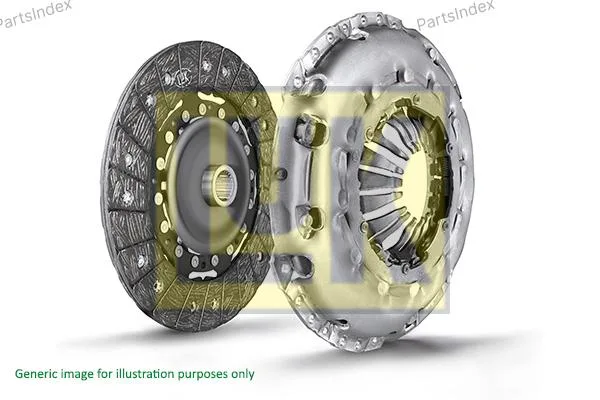 Сцепление 2-х массовый ЕВРО 4 Ford Transit TT9 (передний привод) 625306109 1526467 LUK — 625306109 1526467