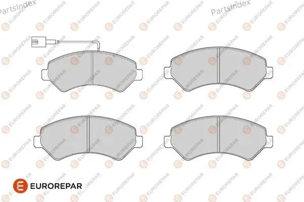 Тормозные колодки Ford Transit (передние, тот же завод по пр-ву "Beser") 1682309280 EUROREPAR — 1682309280