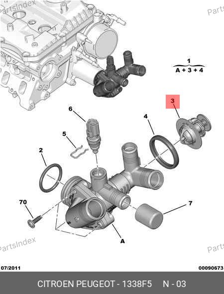 Термостат — SAMPART SMP 1338.F5 — SMP 1338.F5