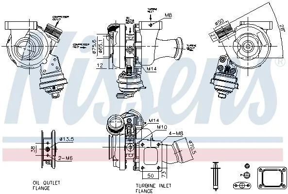 Турбина Daily 2.3 Евро 6 2014-2016 5801922491 IVECO — 5801922491