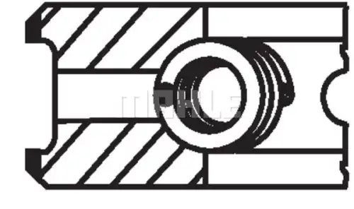 Кольца поршневые 3.0 STD Daily (d 95.8mm, комплект на 1 поршень) 007RS001060N0 IVECO — 007RS001060N0