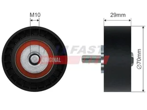 Ролик генератора обводной Ducato 2.3 /504000412 25101074.1 FIAT — 25101074.1