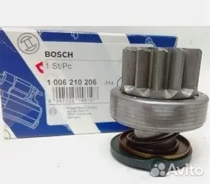 Бендикс механизм свободного хода стартера 125-155л/с 1006210206 BOSCH — 1006210206