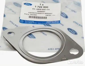 Прокладка клапана ЕГР между ЕГР и Теплаабменником Евро Peugeot Boxer 5 1763294 FORD — 1763294