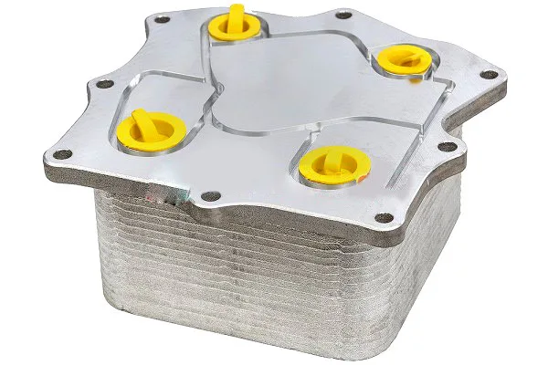 Масляный охладитель (теплообменник) Cummins 2,8 ГАЗ Газель Next 3302 — 5266955/5318533