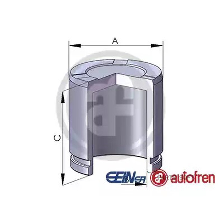 Поршень суппорта переднего TR 14 D025287 SEINSA AUTOFREN — D025287