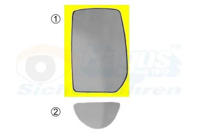 Стекло зеркала ФОРД 00-14 верх правый электро АНАЛОГ 4059964 bsg30910005 FORD — ONP0020030040