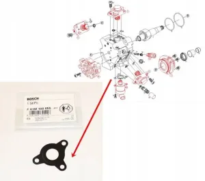 Прокладка клапана ТНВД Fiat — F01M100055