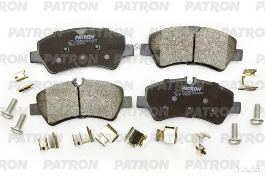 Колодки ЗАДНИЕ Ford 2014- PATRON — pbp098