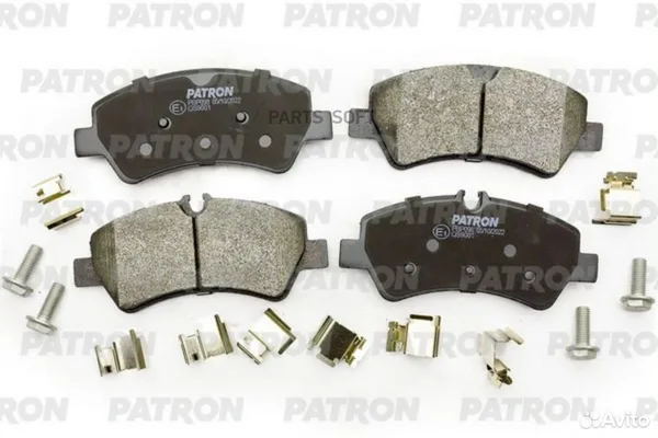 Колодки ЗАДНИЕ Ford 2014- PATRON — pbp098
