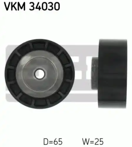 Ролик натяжителя приводного ремня Peugeot VKM34030 SKF — vkm34030
