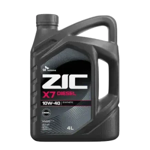 М  ZIC 10w-40 дизель синтет 5000 4 л — 162607