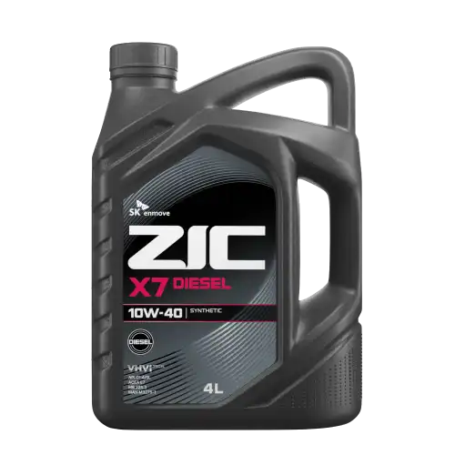 М  ZIC 10w-40 дизель синтет 5000 4 л — 162607