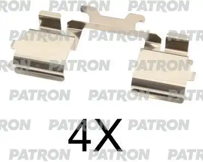 Комплект ПРУЖИНКИ монтажный тормозных колодок ПЕЖО 15 (перед) PSRK1058 PEUGEOT — psrk1058