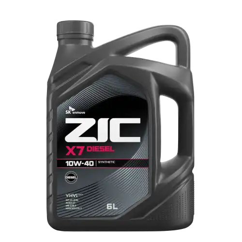 М ZIC 10w-40 дизель синтетик 5000 6 л — 172607