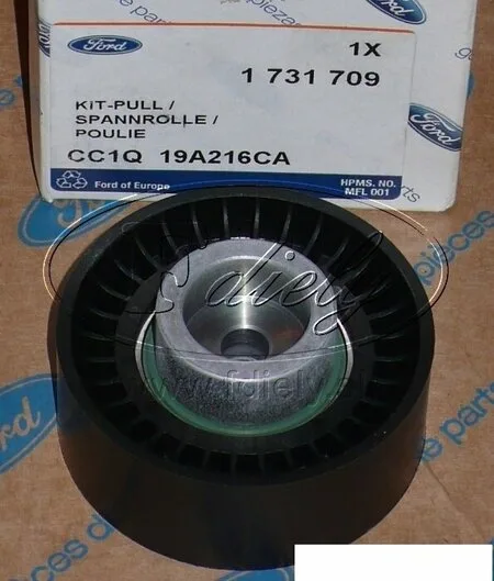Ролик натяжителя приводного ремня ПЕЖО обводной ориг Ford Transit 1731709 PEUGEOT — 1731709