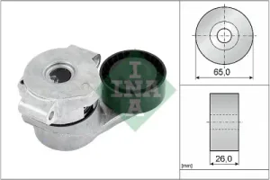 Ролик натяжной ремня генератора в сборе Peugeot OEM 5751.F2/1420513/0104060076 534030810 INA — 534030810