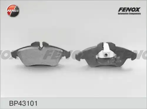 Колодки тормозные передние старый Fenox спринтер — bp43101