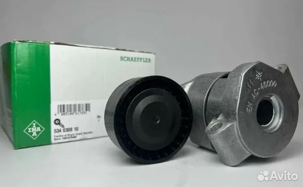 Ролик натяжной в сборе Peugeot OEM 6C1Q-6A228-AB 534030810 1420513 INA — 534030810 1420513