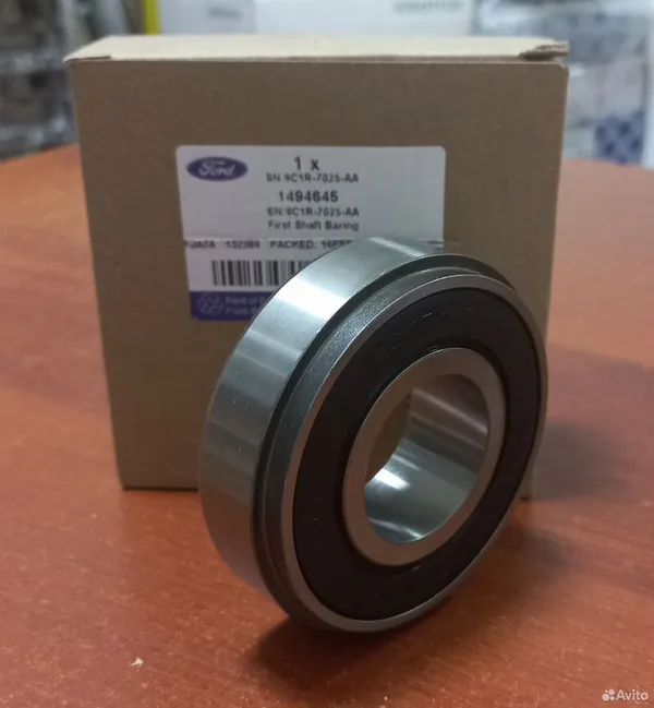 Подшипник КПП первич. вала Ford Transit наруж.(шарик.) 9С1R-7025AA 1494645 2188940 JMC — 1494645 2188940