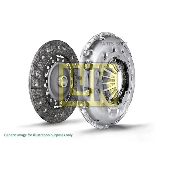 Сцепление Ford Transit 2.4 TR > 06 RWD (корзина+диск) двухмассовое 1512849/626303409 LUK — LUK 626 3034 09