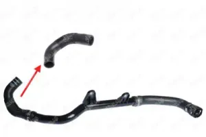 Шланг радиатора маленькая часть 2.2 Евро 5 Peugeot (верхний) IBR 14875 1366739080 IBRAS — IBR 14875 1366739080