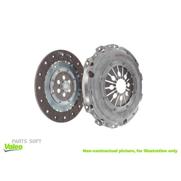 Сцепление (Fiat Ducato, КПП 3 вала) — VALEO 826378 — 826378