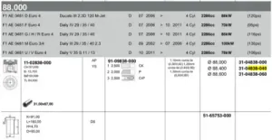 Поршневая группа ремонтные (0,4) 4838.040 YENMAK — 4838.040