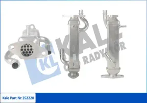 Теплообменник системы EGR 2.3 (без клапана EGR) 352220 KALE — 352220