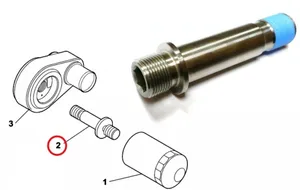 Штуцер масл. теплообменника 5801630350 FIAT — 5801630350