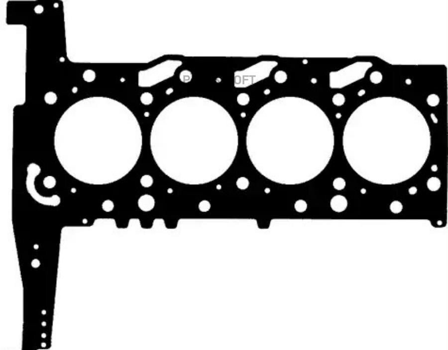 Прокладка ГБЦ 3 зуба ford tranzit 2.4 — 265481