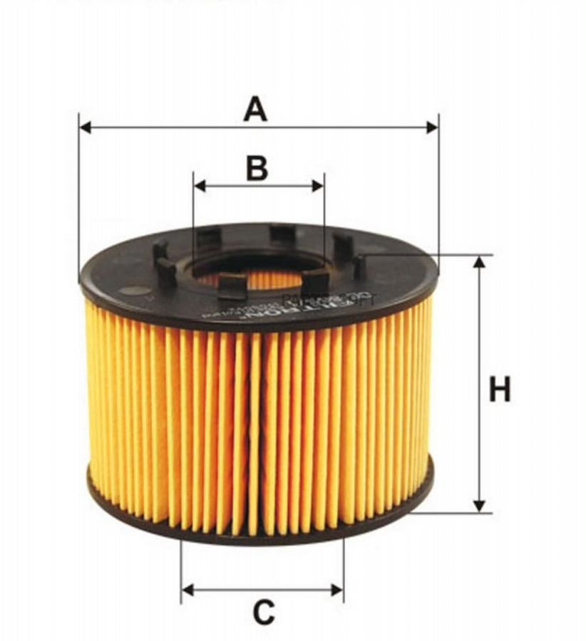 Filtron OE6651 фильтр масляный старый форд \bsg301 — oe6651