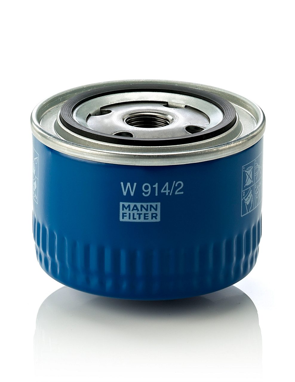 Масляный фильтр MANN-FILTER W 914/2 — W 914/2